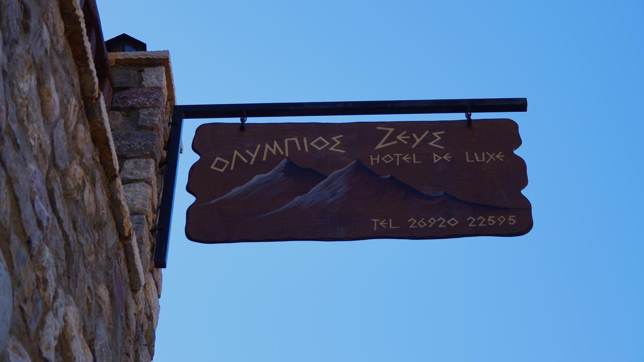 Olympios Zeus Hotel Kato Zachlorou Ngoại thất bức ảnh